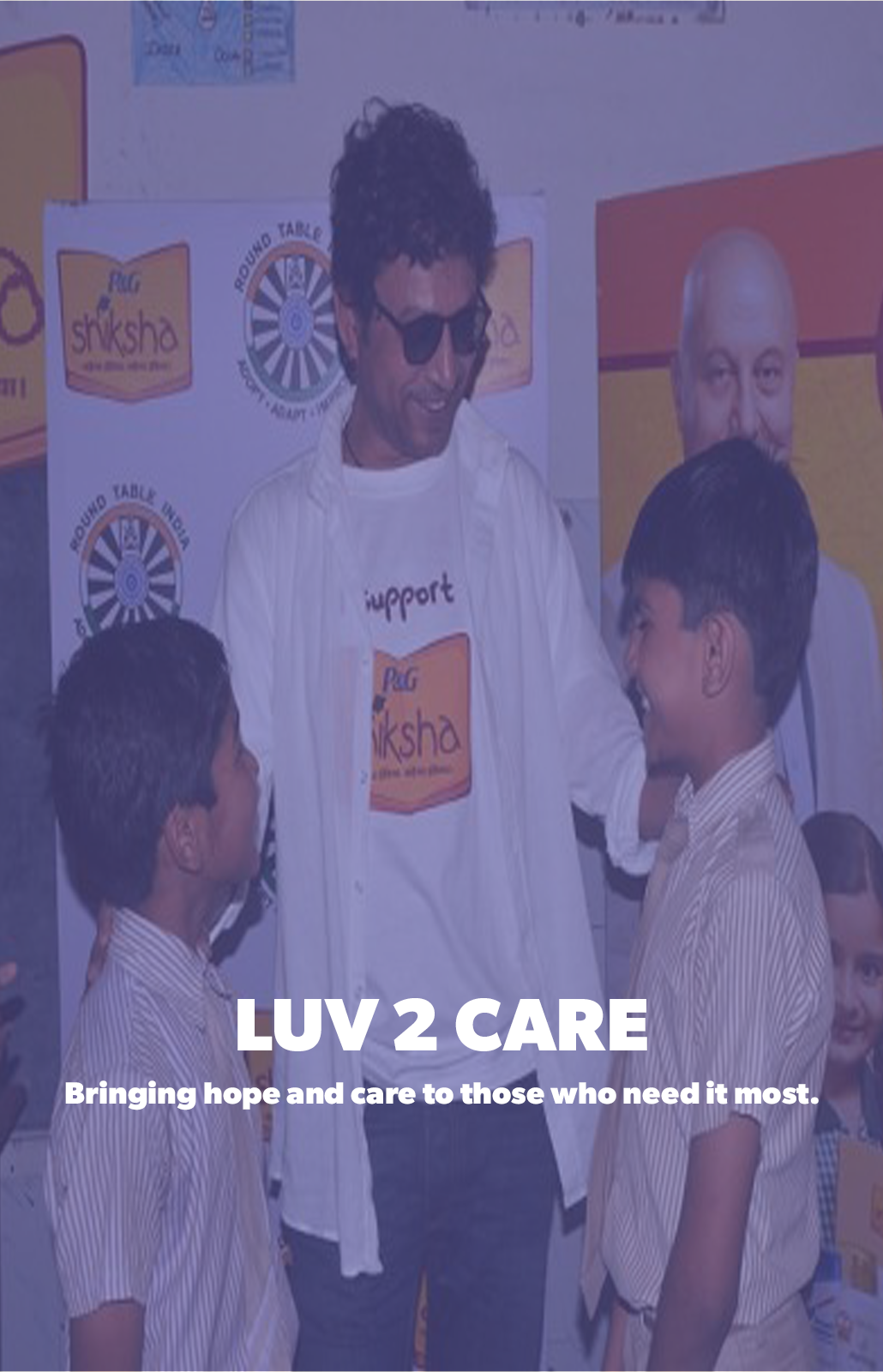 LUV 2 CARE — Bringing hope and care to those who need it most.